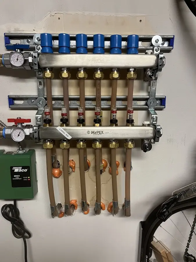 Plumber performing Gas Line Installation at a residential property in Overland Park